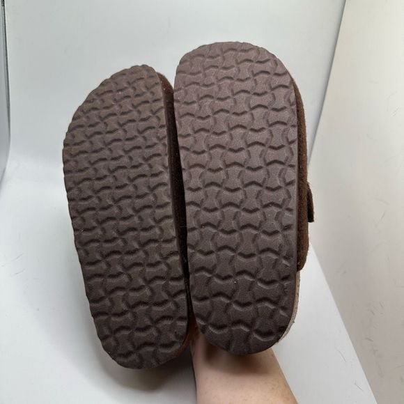 CUSHIONAIRE Womens Clog 8 BROWN WOOL - Picture 5 of 7